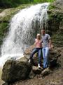 Мы с мужем и водопад