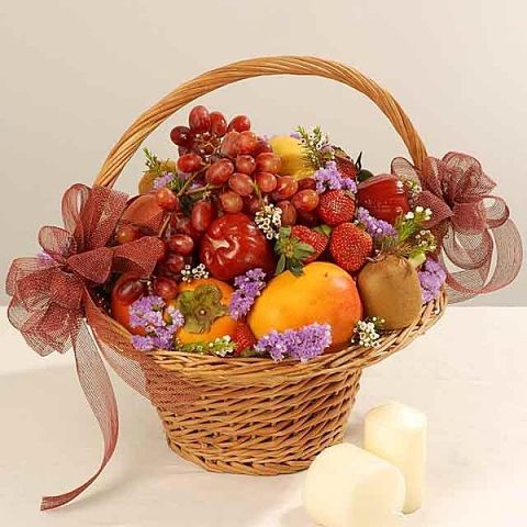 Корзинки с фруктами своими руками Корзинки с фруктами своими руками
