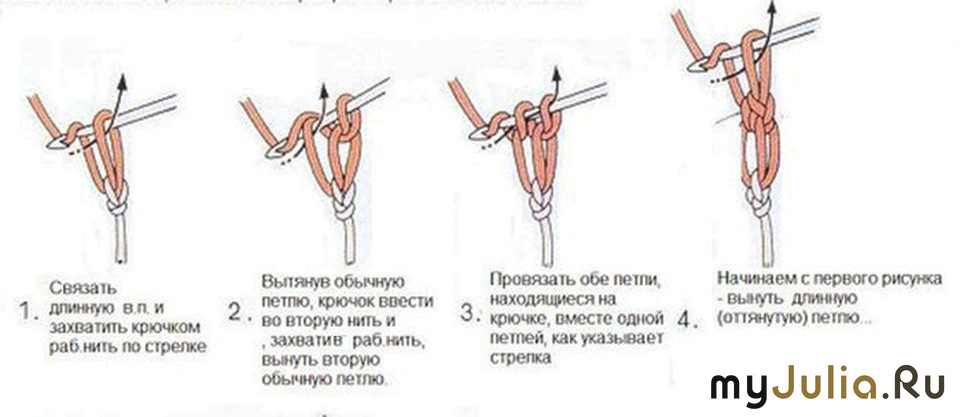 соломонова петля крючком схема