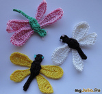 ,   DRAGONFLY Crochet