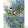 Chickadees and Lilacs -   